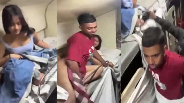 Public Train Couple Caught Sex – Desi Porn Video
